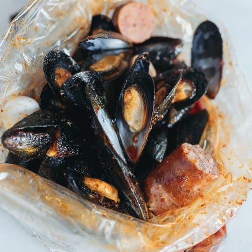 Black Mussels.